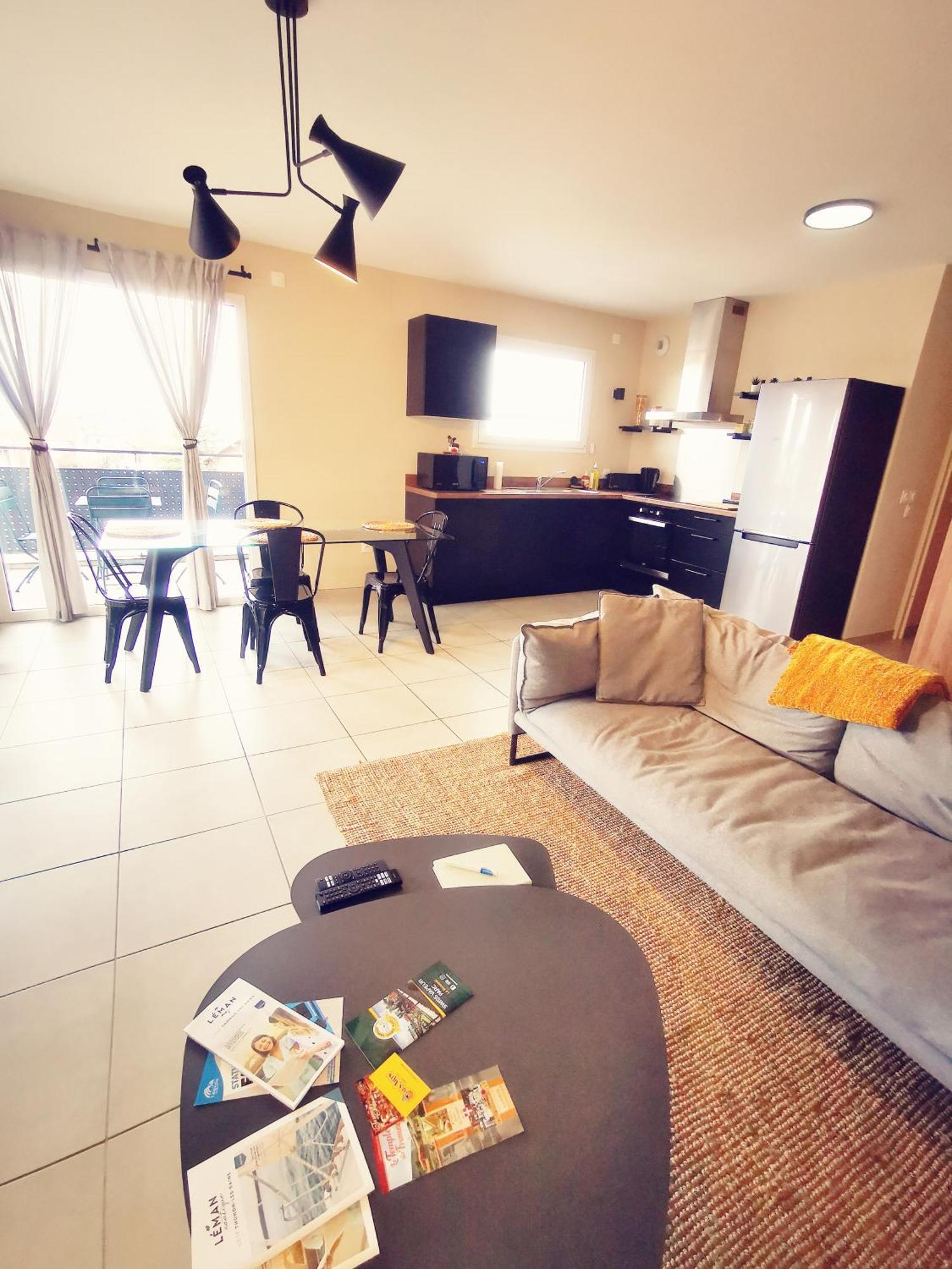 Casa Rosa T3 Centre Ville Тонон-ле-Бен Екстериор снимка